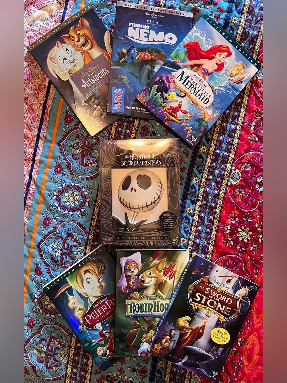 Disney Platinum Collector’s Edition DVD’s